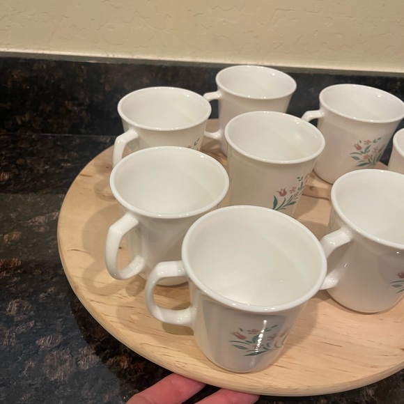 Corelle by Corning - 8 mugs Rosemarie pattern - Picture 4 of 8